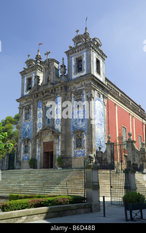 Igreja de Santo Ildefonso Church, Praca da Batalha, Porto ( Portugal ) Porto Banque D'Images