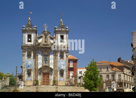 Igreja de Santo Ildefonso Church, Praca da Batalha, Porto ( Portugal ) Porto Banque D'Images