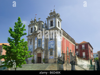 Igreja de Santo Ildefonso Church, Praca da Batalha, Porto ( Portugal ) Porto Banque D'Images