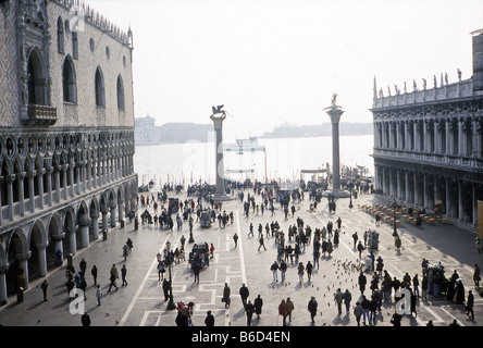 Piazzetta à Venise, Italie Banque D'Images