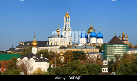 La Laure de la Trinité de Saint Serge, Fregene, région de Moscou, Russie Banque D'Images