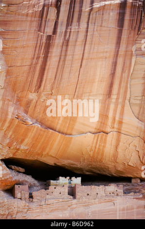 Ruines de la Maison Blanche Canyon de Chelly National Monument Arizona Banque D'Images