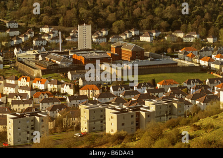 La Prison HMP Greenock Banque D'Images