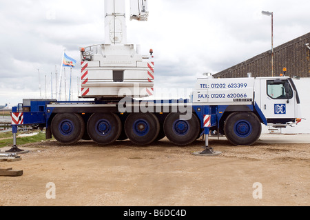 Grue mobile Liebherr LTM 1095 Banque D'Images