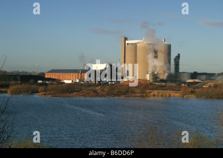 British Sugar factory newark nottinghamshire Banque D'Images