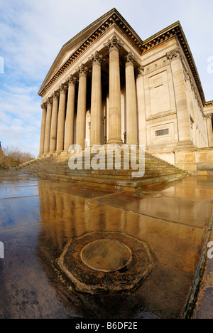 St Georges Hall le à Liverpool Lime Street Banque D'Images