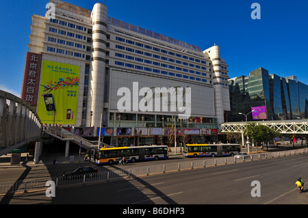 Centre Commercial Grand Pacific Avenue sur Bidajie Xidan Beijing Chine Banque D'Images