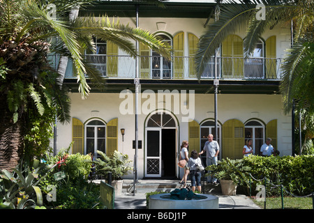 Ernest Hemingway Home and Museum, Whitehead Street, Key West, Florida Keys, USA Banque D'Images
