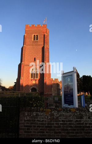 Royaume-uni rochford essex Eglise Saint André Banque D'Images