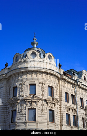 Maison du 19e siècle, Kazan, Tatarstan, Russie Banque D'Images