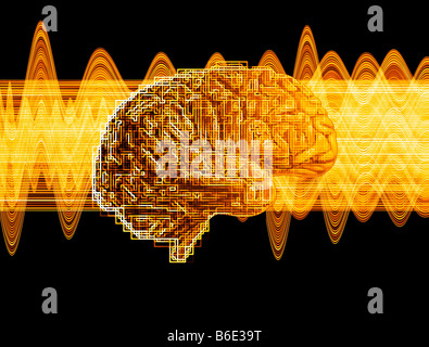 L'intelligence artificielle Banque D'Images
