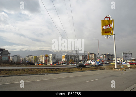 Mladost (Jeunesse) trimestre, Sofia, Bulgarie Banque D'Images