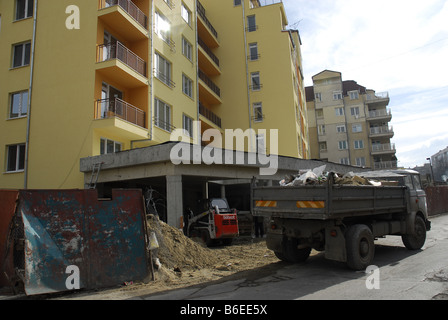 Mladost (Jeunesse) trimestre, Sofia, Bulgarie Banque D'Images