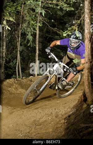 Bike Park de Whistler Banque D'Images