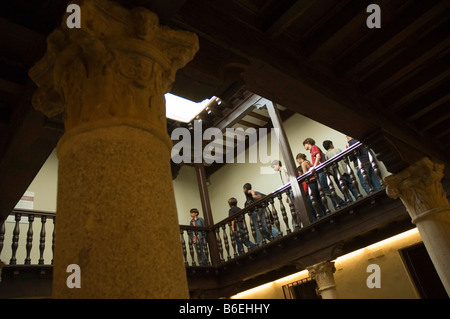 Cour de Cervantes ALCALA DE HENARES Communauté autonome de Madrid Espagne Banque D'Images