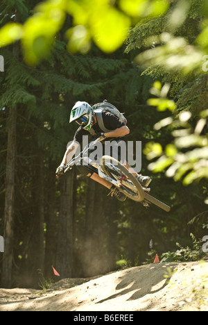 Bike Park de Whistler Banque D'Images