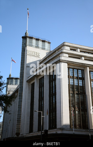 Dongdu Barkers store dans Kensington High Street, Londres, maintenant Northcliffe House, accueil de groupe Mail & journaux indépendants Banque D'Images