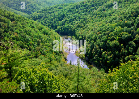 Grand Sud la fourche de la rivière Cumberland à partir de l'Est donnent sur RIM Banque D'Images