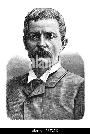 Sir Henry Morton Stanley , GCB, né John Rowlands, 28 janvier 1841 - 10 mai 1904 Banque D'Images