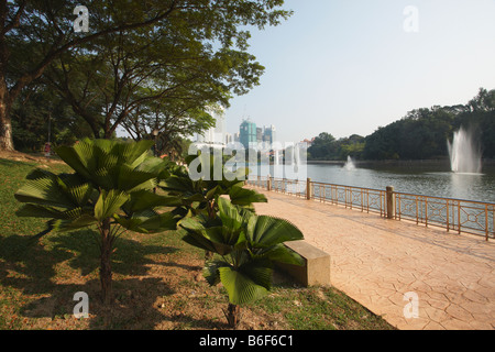 Jardins du lac, Kuala Lumpur Banque D'Images