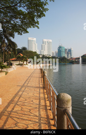 Jardins du lac, Kuala Lumpur Banque D'Images