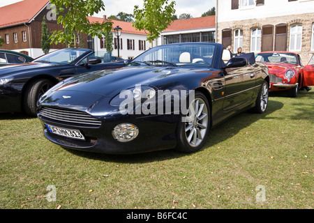 Aston Martin DB7 Vantage Volante Aston Martin 12 cylindre, rencontrez, Basse-Saxe, Allemagne, Europe Banque D'Images