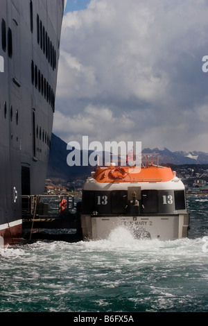 Queen Mary 2 offres. Banque D'Images