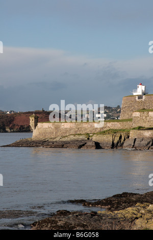 Avis de Charles fort et Kinsale harbour et le comté de Cork en Irlande Banque D'Images