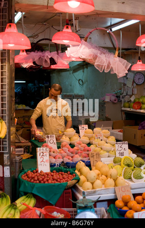 Market Shop à Causeway Bay, Hong Kong, Chine Banque D'Images