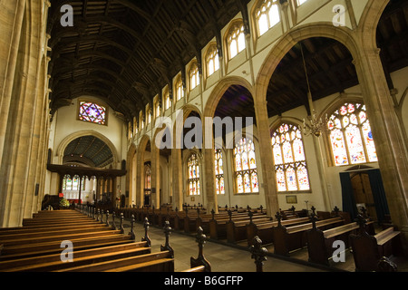 À l'intérieur de l'église St Marys à Bury St Edmunds, Suffolk, UK Banque D'Images