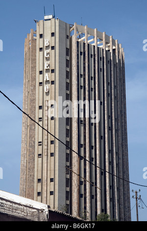 Siège de la Banque centrale de l'Afrique de l'Ouest BCEAO Dakar Sénégal Banque D'Images