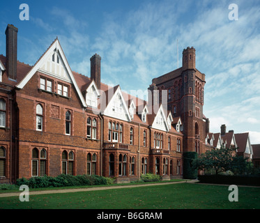 Girton College de Cambridge Banque D'Images