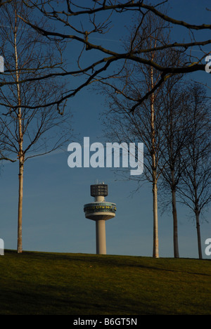 Centre commercial Liverpool One en Liverpool Angleterre Royaume-uni Le centre comprend un nouveau secteur appelé parc Chavasse Park Banque D'Images