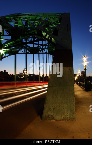 Tyne Bridge Fin sur Banque D'Images