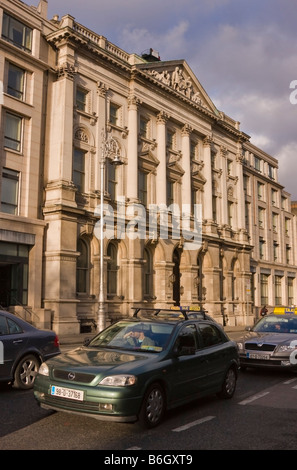 Ancienne Banque sur Pearse Street, Dublin Banque D'Images