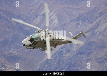 Hélicoptère Seasprite Kaman SH 2G Seasprite sur Warbirds Airshow Wanaka Wanaka ile sud Nouvelle Zelande Banque D'Images