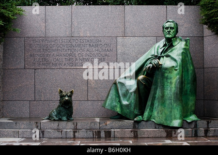 Roosevelt Memorial - Washington, DC USA Banque D'Images