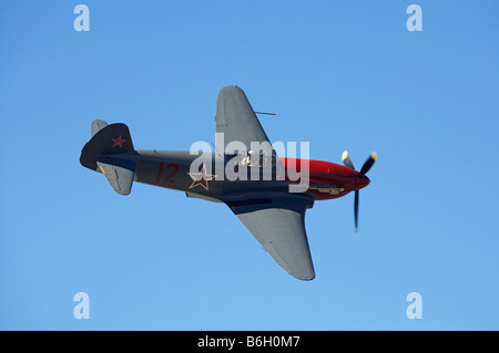 Yakovlev Yak 3 avion de chasse russe DE LA SECONDE GUERRE MONDIALE Le plus petit et léger de combat de combat de la Seconde Guerre mondiale Banque D'Images