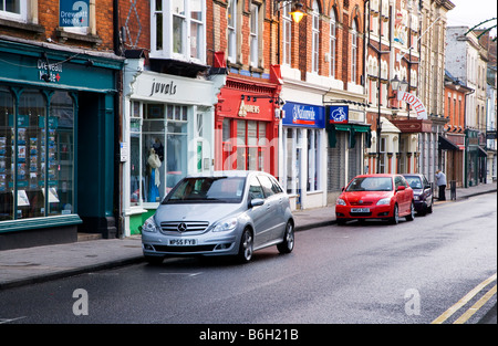 Wood Street, dans la vieille ville de Swindon Wiltshire England UK Banque D'Images