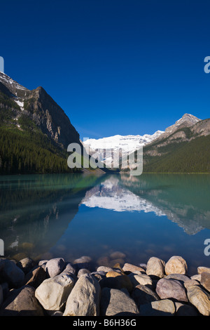 'Lake Louise" Canadian Rockies Alberta Canada Banque D'Images