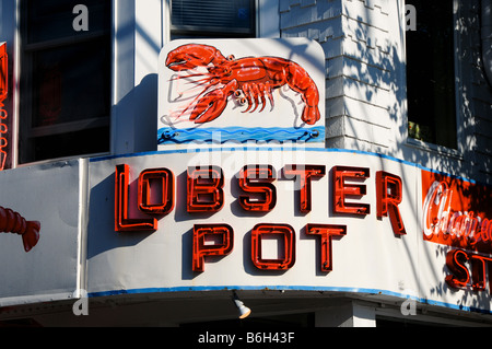 The Lobster Pot restaurant, Provincetown, Cape Cod, USA Banque D'Images