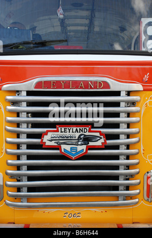 Leyland traditionnelle calandre de Bus sur Malte Banque D'Images