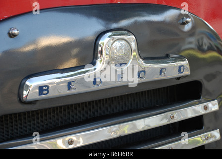 Bedford traditionnelle calandre de Bus sur Malte Banque D'Images