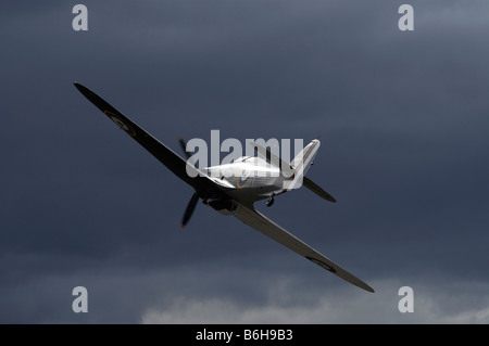 Hawker Hurricane British et alliés de la DEUXIÈME GUERRE MONDIALE Avion de chasse Banque D'Images