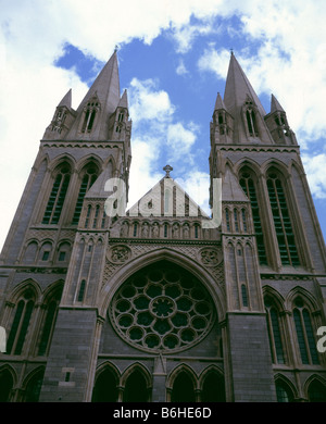 L'avant de la cathédrale de Truro Truro, Cornwall, UK Banque D'Images