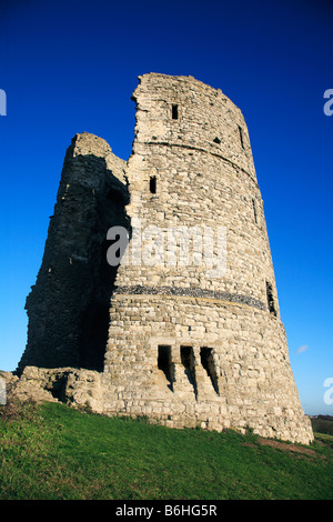 Les ruines de Hadleigh Castle en Essex Banque D'Images