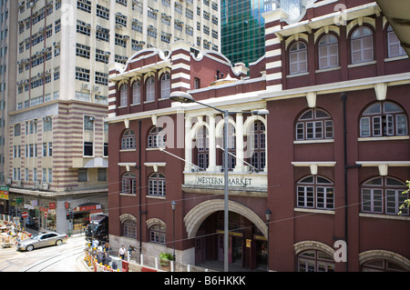 Marché de l'ouest à Sheung Wan Hong Kong Banque D'Images