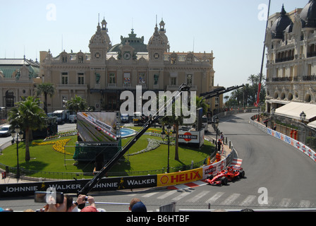 65ème GRAND PRIX DE MONACO, 1ER JOUR DE PRATIQUE JEUDI 24 MAI MAI 2007 5-Felipe Massa-Ferrari Banque D'Images