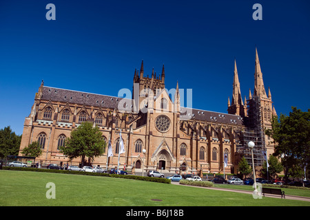 Cathédrale St Marys Sydney New South Wales Australie Banque D'Images