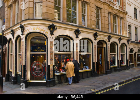 Jermyn Street à St James à Londres Angleterre Royaume-uni Banque D'Images